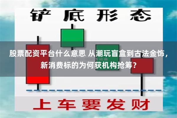 股票配资平台什么意思 从潮玩盲盒到古法金饰，新消费标的为何获机构抢筹？