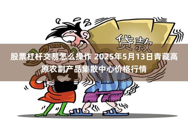 股票杠杆交易怎么操作 2025年5月13日青藏高原农副产品集散中心价格行情