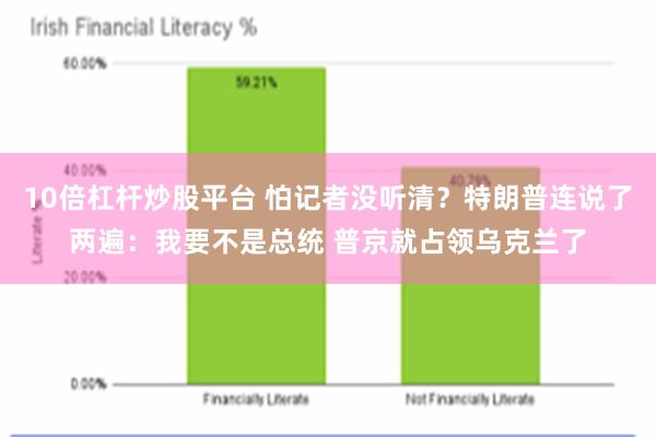 10倍杠杆炒股平台 怕记者没听清？特朗普连说了两遍：我要不是总统 普京就占领乌克兰了